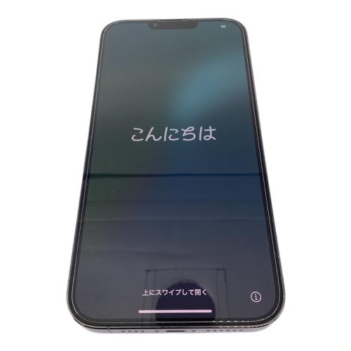 Apple (アップル) iPhone13 Pro Max MLJ73J/A サインアウト確認済 351999623133921 ▲(docomo) SIM FREE 128GB バッテリー:Cランク(78%) 程度:Cランク