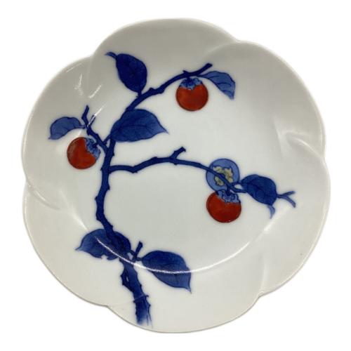 酒井田柿右衛門 (サカイダカキエモン) 柿文飾皿 共箱付 5Pセット