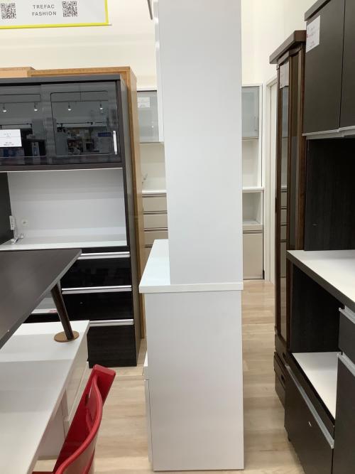 ニトリ レンジボード ホワイト 3枚扉 ソレル