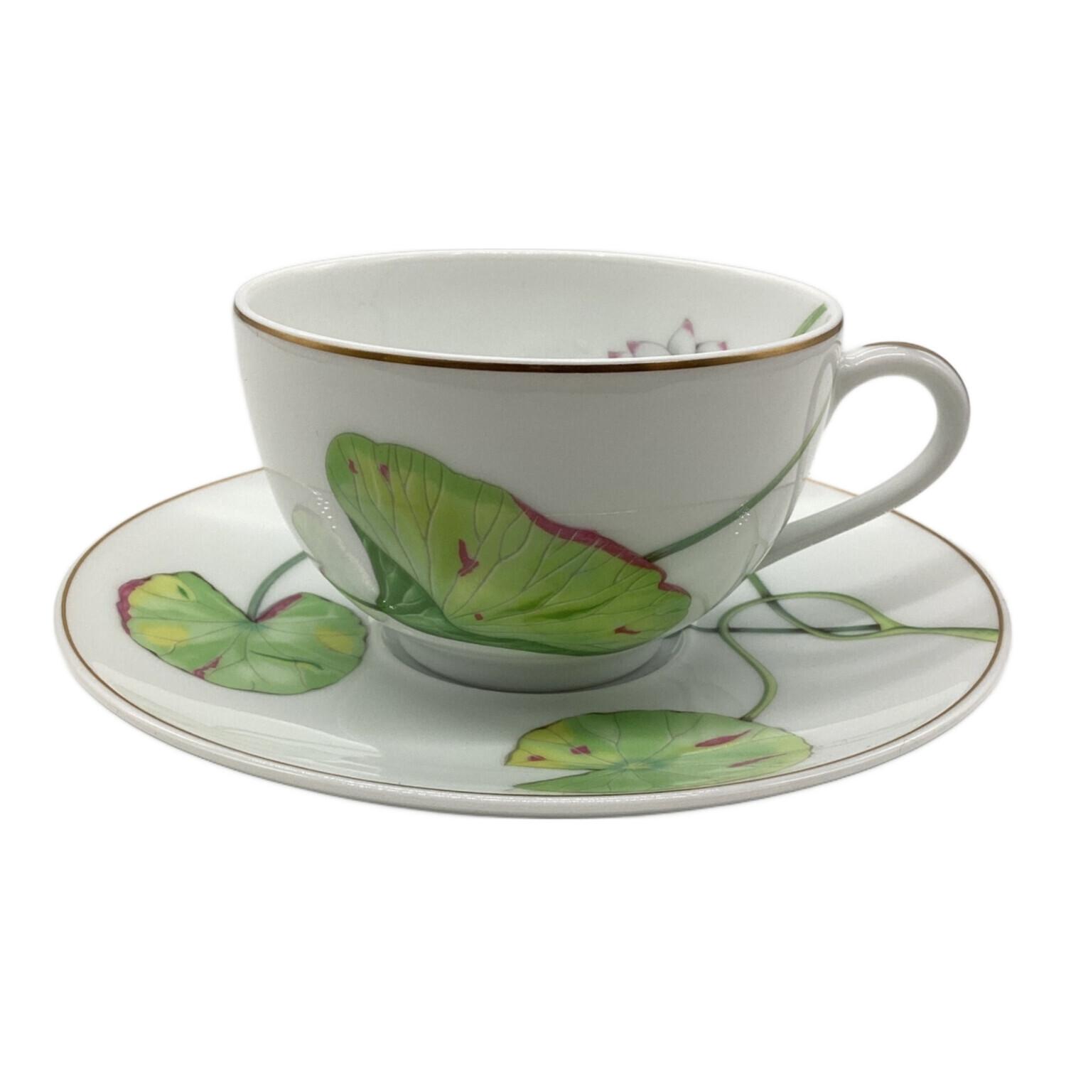 エルメス　HERMES ナイルの庭 プレートとカップ＆ソーサーのセット HERMES (エルメス) カップ&ソーサー ナイルの庭｜トレファクONLINE