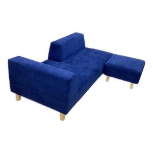 FLANNEL SOFA (フランネルソファ) 3人掛けソファー 276 ブルー PIVO