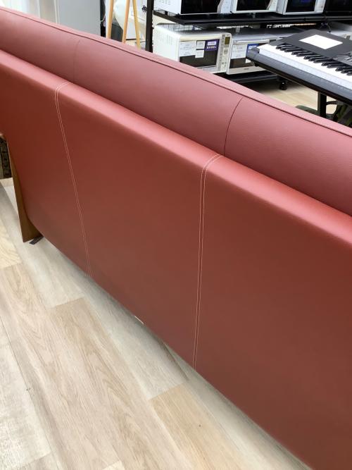 karimoku (カリモク) 3人掛けソファー レッド×ブラウン W15003 ダンテ