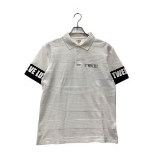 V12 (ヴィトゥエルブ) ゴルフウェア(トップス) メンズ SIZE XL ホワイト ポロシャツ VLX2111－CT01