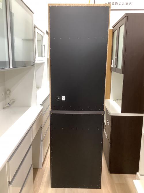 ニトリ キッチンキャビネット ブラック ソフトクローズ リガーレ 幅:約60㎝