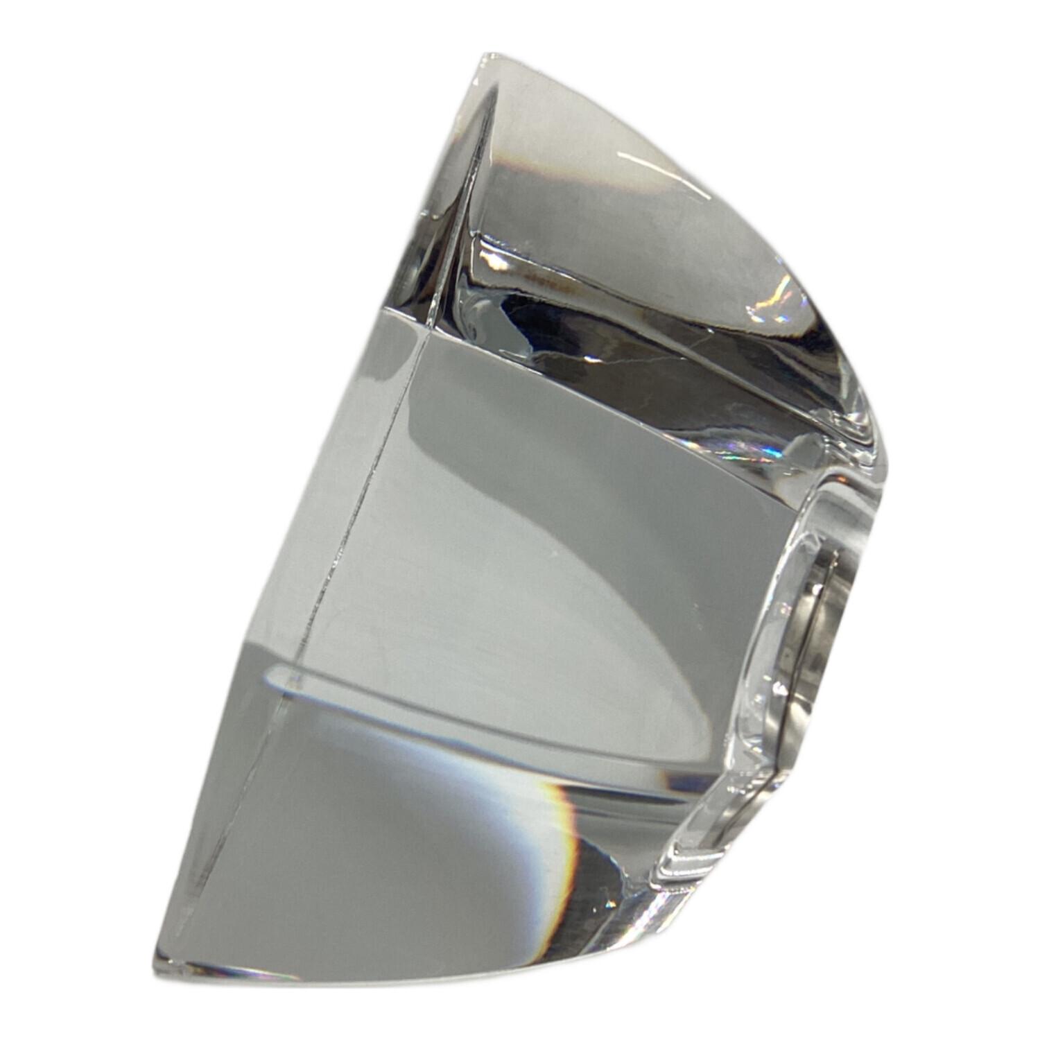 バカラ　クリスタル置時計　新品未使用 バカラクリスタル置き時計「ラランド」