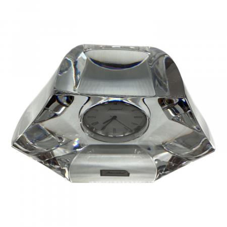 Baccarat (バカラ) クリスタル置時計 電池切れ｜トレファクONLINE