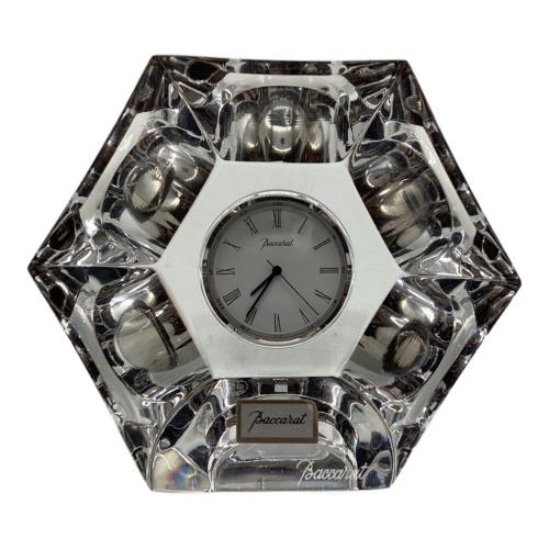 Baccarat (バカラ) クリスタル置時計 電池切れ