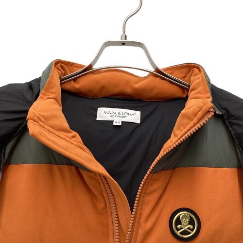 MARK&LONA (マークアンドロナ) ダウンベスト メンズ SIZE46 オレンジ MLM-2D-AD33