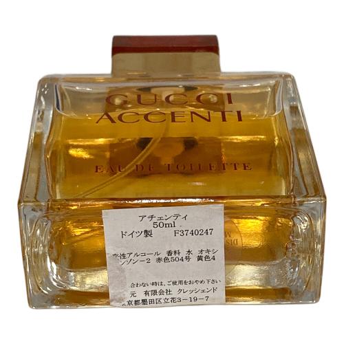 GUCCI (グッチ) フレグランス 50ml 残量50%-80% ACCENTI