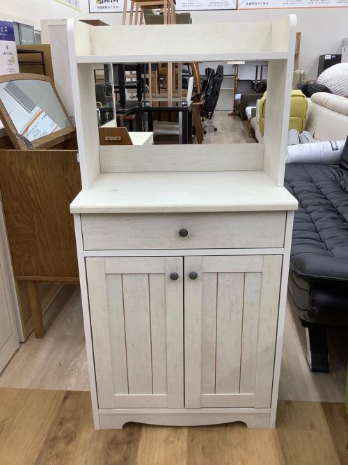 ニトリ レンジ台 ホワイト