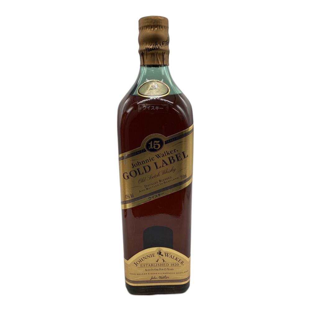 ジョニーウォーカー (Johnnie Walker) ゴールドラベル スコッチ
