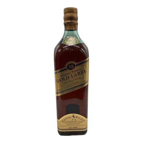 ジョニーウォーカー (Johnnie Walker) ゴールドラベル スコッチウィスキー 15年 古酒 750ml