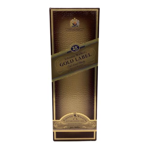 ジョニーウォーカー (Johnnie Walker) ゴールドラベル スコッチウィスキー 15年 古酒 750ml