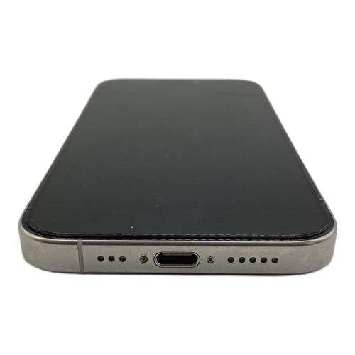 Apple (アップル) iPhone15 Pro MTUD3J/A サインアウト確認済 355721796833038 ー SIM FREE 修理履歴無し 256GB バッテリー:Bランク(88%) 程度:Aランク