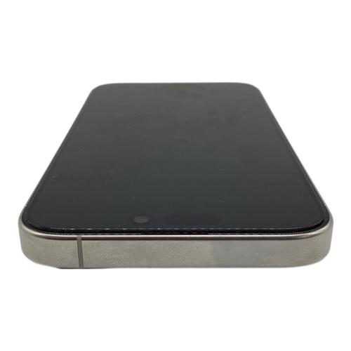 Apple (アップル) iPhone15 Pro MTUD3J/A サインアウト確認済 355721796833038 ー SIM FREE 修理履歴無し 256GB バッテリー:Bランク(88%) 程度:Aランク
