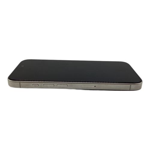 Apple (アップル) iPhone15 Pro MTUD3J/A サインアウト確認済 355721796833038 ー SIM FREE 修理履歴無し 256GB バッテリー:Bランク(88%) 程度:Aランク
