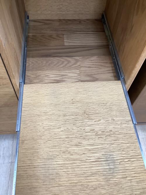 MOMO natural (モモナチュラル) レンジボード 100 ナチュラル UNIT KD BOARD 03 OAK