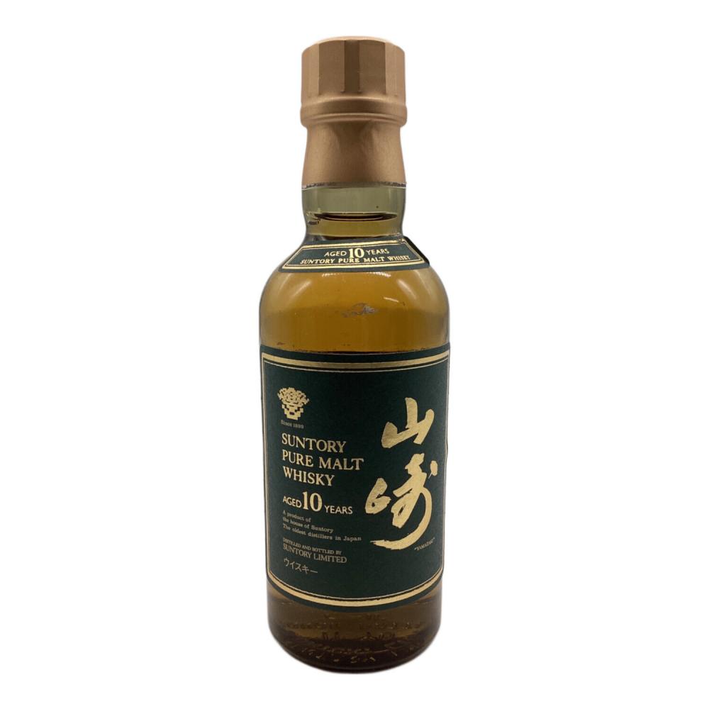 サントリー 山崎 グリーンラベル ジャパニーズウィスキー 10年 180ml