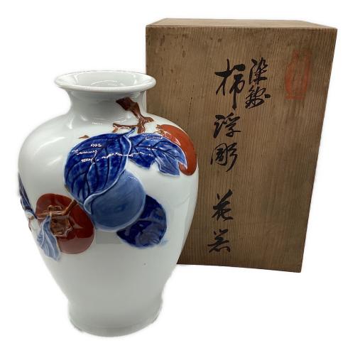 酒井田柿右衛門 (サカイダカキエモン) 花瓶 箱付