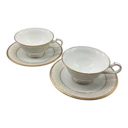 Noritake (ノリタケ) カップ&ソーサー WHITE PALACE