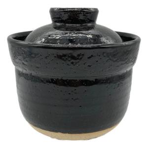 伊賀ノ匠 (イガノタクミ) ご飯土鍋 ブラック