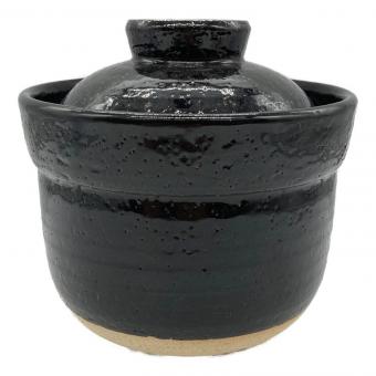 伊賀ノ匠 (イガノタクミ) ご飯土鍋 ブラック