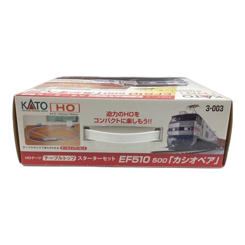 KATO (カトー) Nゲージ EF510 カシオペア 3-003 鉄道模型入門セット HOゲージテーブルトップスターターセット