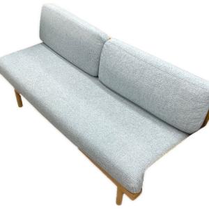 UNICO (ウニコ) 2人掛けソファー 170 グレー×ナチュラル KINNA