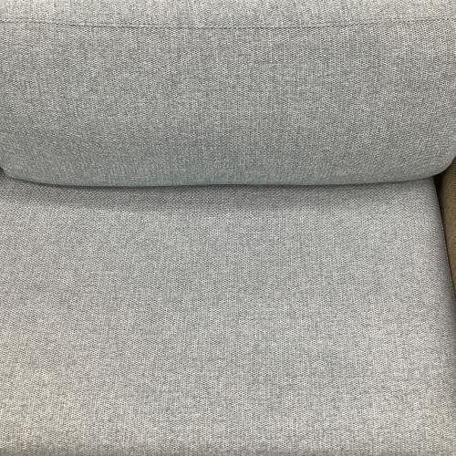 UNICO (ウニコ) 2人掛けソファー 170 グレー×ナチュラル KINNA