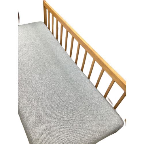 UNICO (ウニコ) 2人掛けソファー 170 グレー×ナチュラル KINNA