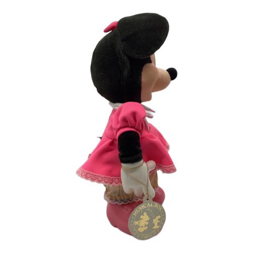 首振り人形オルゴール ミッキー&ミニー 保管シミ有