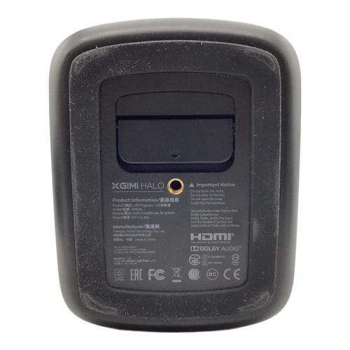 XGIMI HALO スマートポータブルプロジェクター WK03A 2020年製