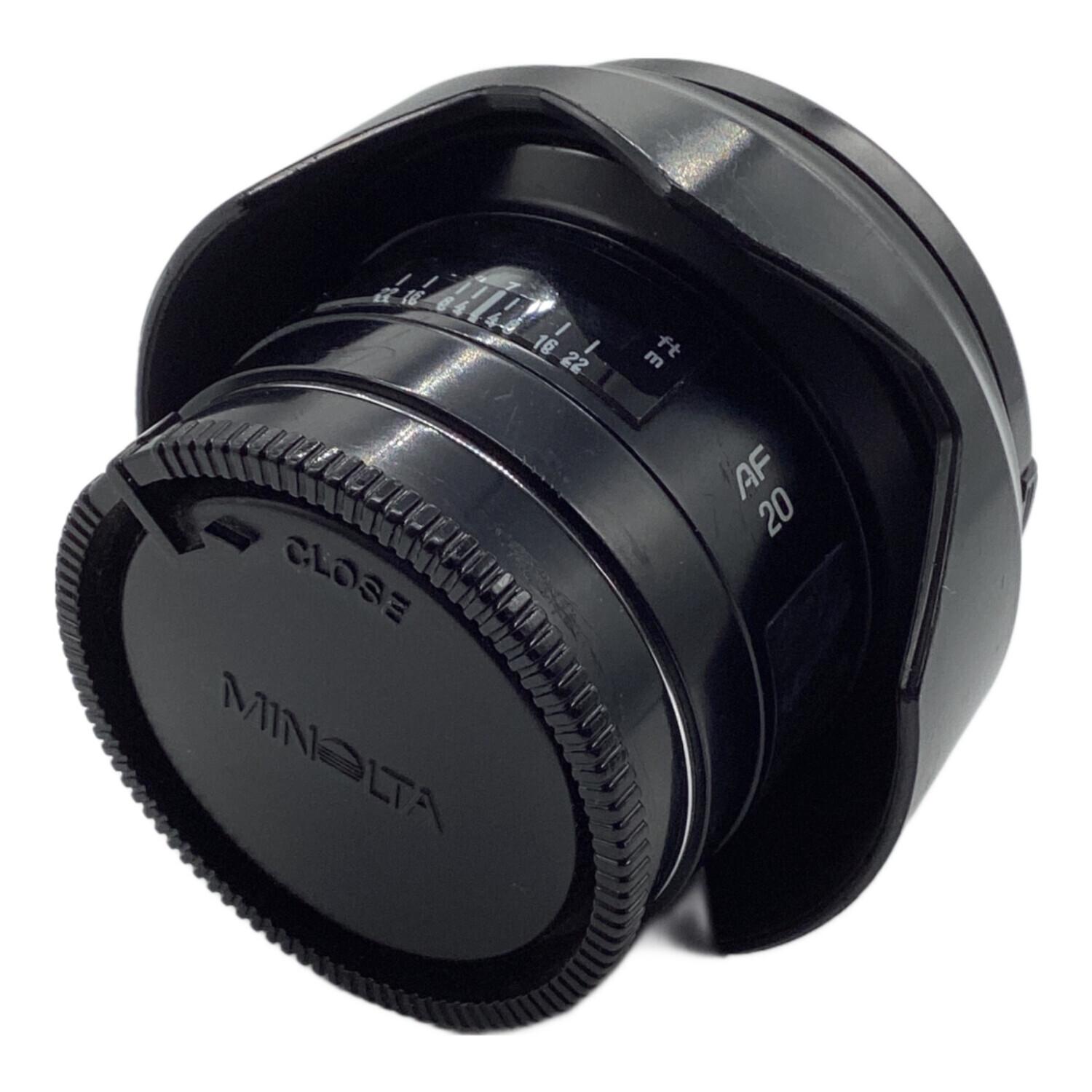 レンズ(単焦点) Minolta AF 20mm F/2.8 NEW #7311 Minolta AF 20mm F/2