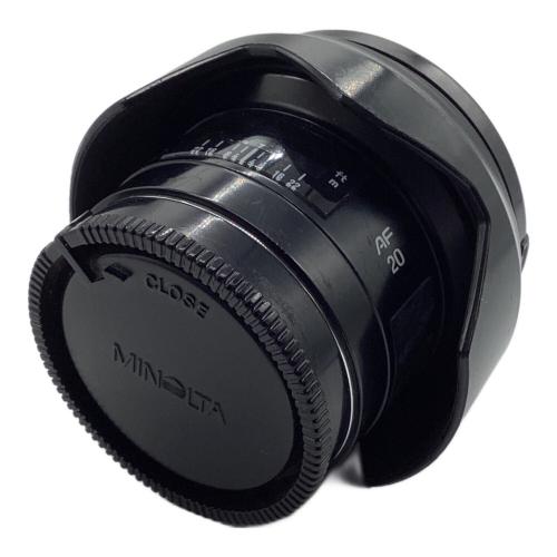 MINOLTA (ミノルタ) レンズ AF 20mm F2.8(22)