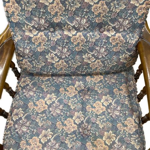 karimoku (カリモク) 1人掛けソファー 381 ブラウン×マルチカラー コロニアル