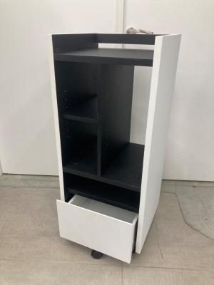 ゲーム機ラック ホワイト×ブラック