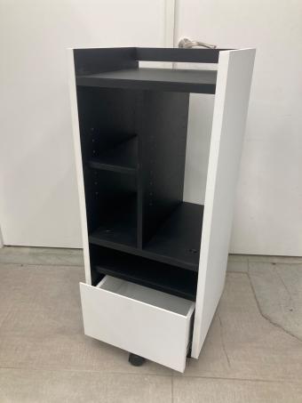 ゲーム機ラック ホワイト×ブラック