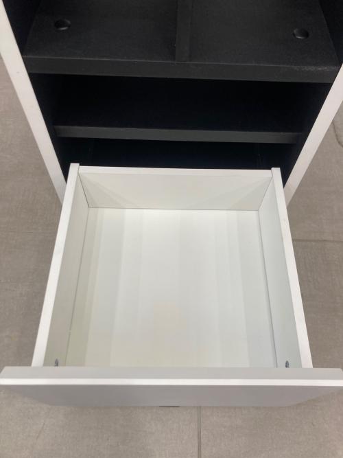 ゲーム機ラック ホワイト×ブラック