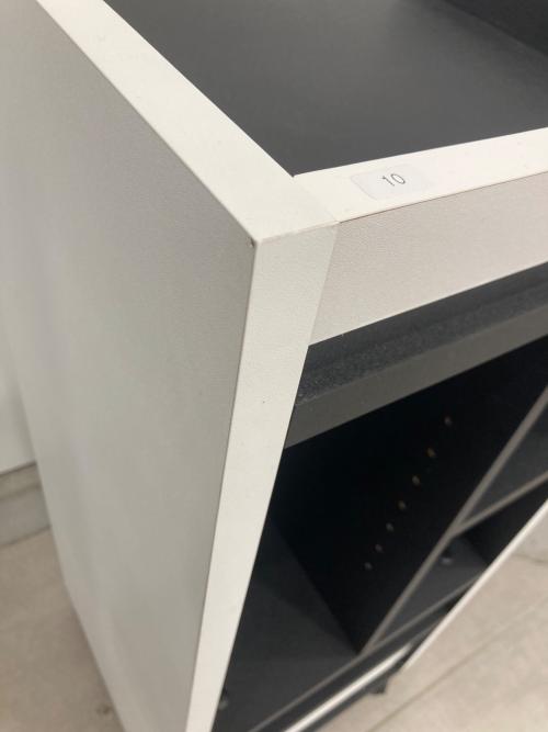 ゲーム機ラック ホワイト×ブラック