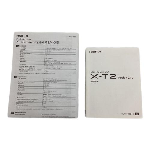 FUJIFILM (フジフィルム) ミラーレス一眼カメラ X-T2 XF18-55ｍｍ F2.8-4 レンズキット