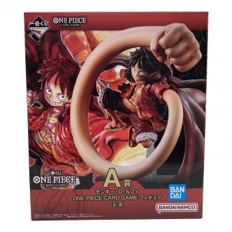 BANDAI 一番くじ ONE PIECE CARD GAME A賞 モンキー・D・ルフィ ONE PIECE CARD GAME フィギュア