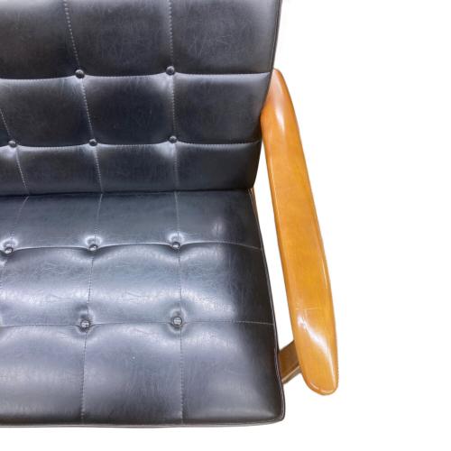 カリモク60 (カリモクロクマル) Kチェア 50周年復刻プレート 205 スタンダードブラック