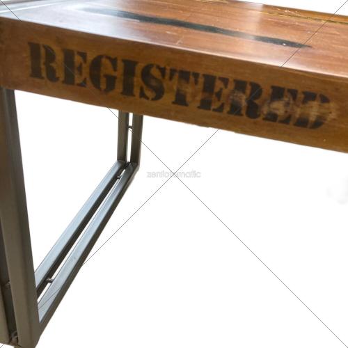 d-Bodhi (ディーボディ) ローテーブル ブラウン×ブラック FERUM