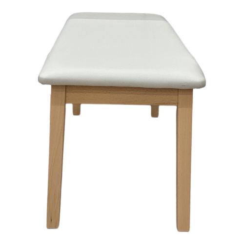 ニトリ ベンチダイニング3点セット 4LEG SI01 S 120 146 ナチュラル×ホワイト