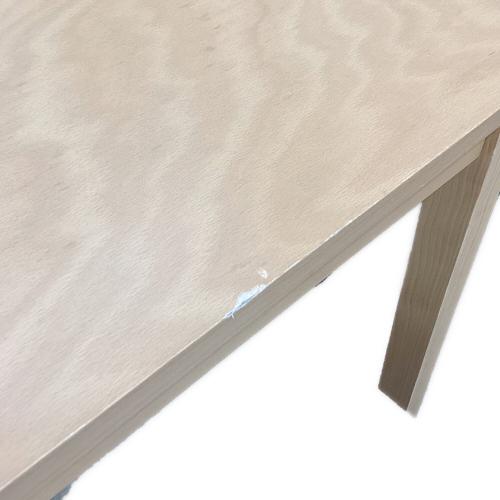 ニトリ ベンチダイニング3点セット 4LEG SI01 S 120 146 ナチュラル×ホワイト