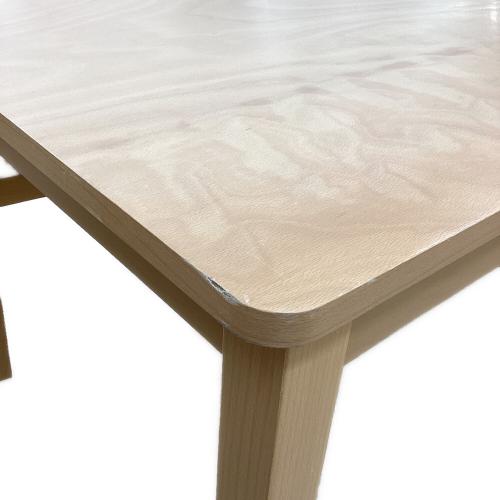 ニトリ ベンチダイニング3点セット 4LEG SI01 S 120 146 ナチュラル×ホワイト