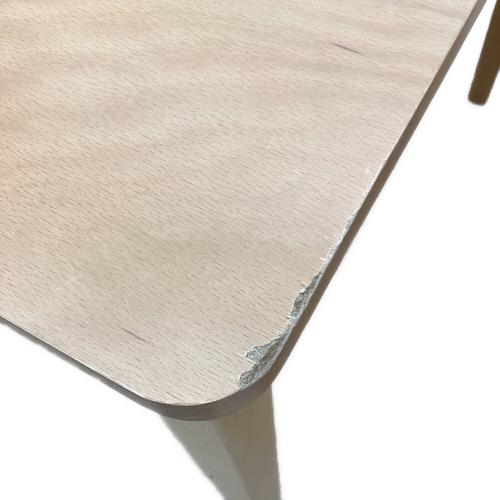 ニトリ ベンチダイニング3点セット 4LEG SI01 S 120 146 ナチュラル×ホワイト