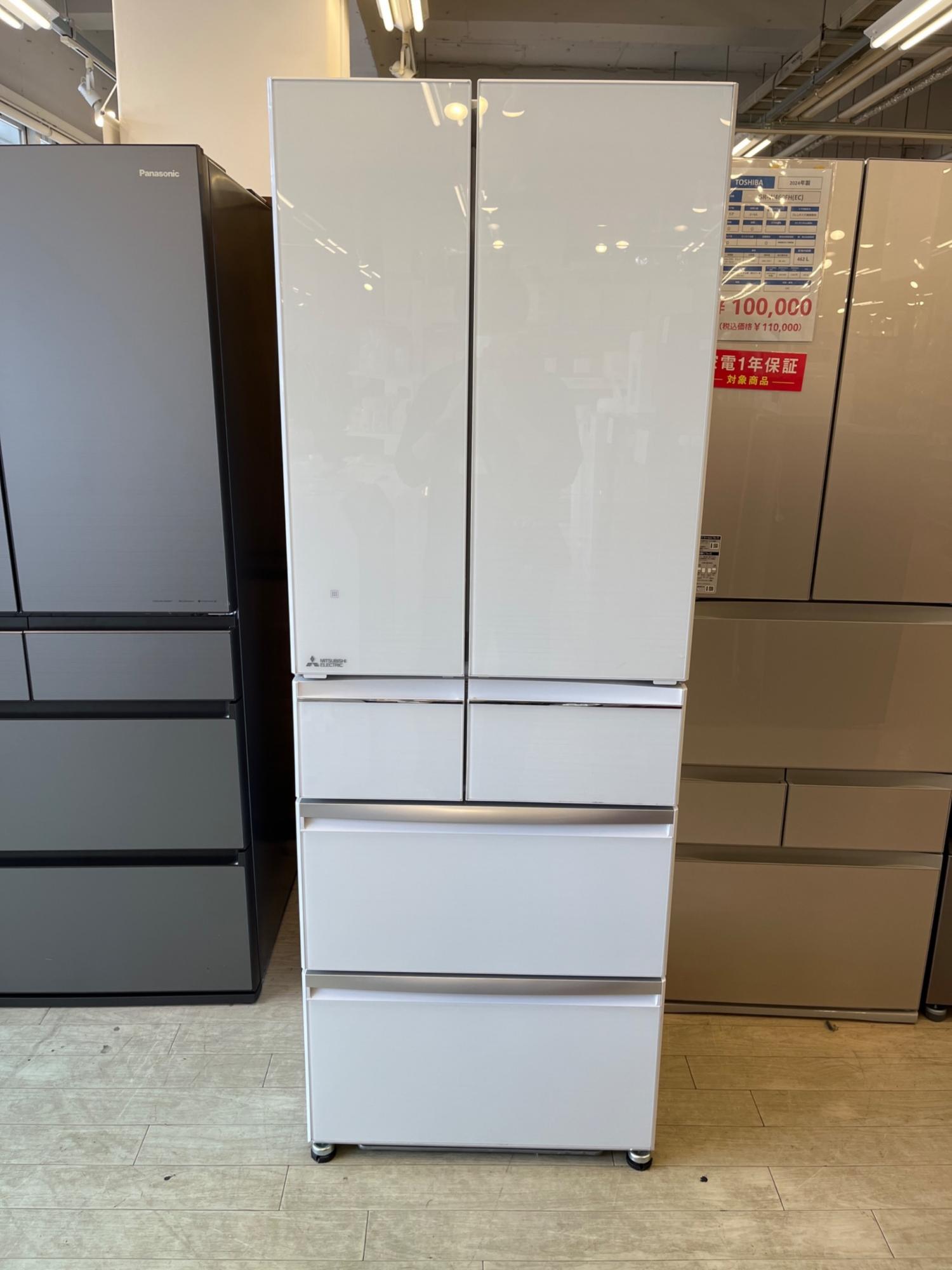 MITSUBISHI (ミツビシ) 6ドア冷蔵庫 MR-WX47E-W 2019年製 371 470L