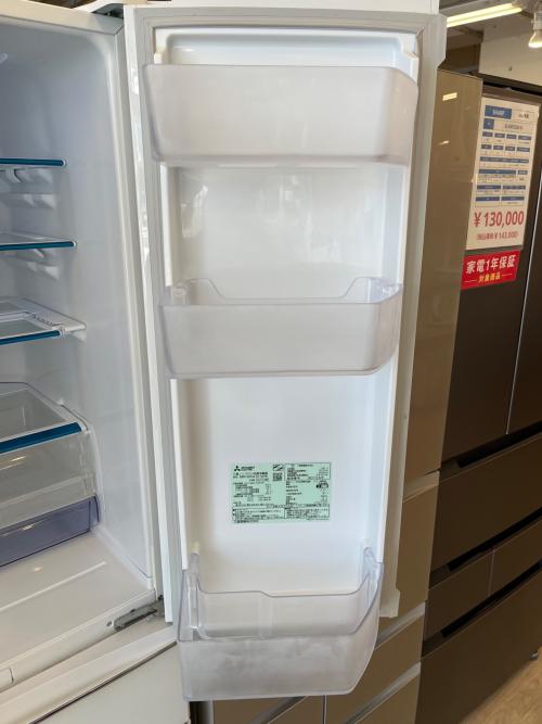 MITSUBISHI (ミツビシ) 6ドア冷蔵庫 MR-WX47E-W 2019年製 371 470L