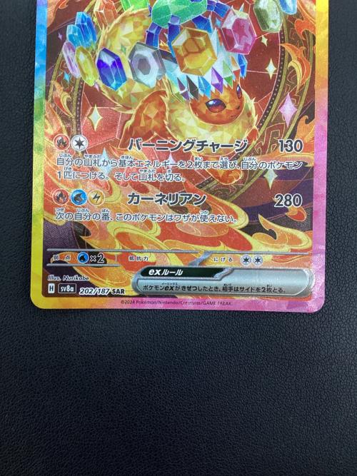 ブースターex 202/187 ポケモンカード